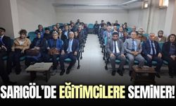 Sarıgöl'de eğitimcilere "Radikalleşme ve Aşırıcılık" semineri
