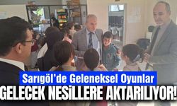 Sarıgöl’de öğrenciler geleneksel oyunlarla buluştu