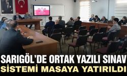 Sarıgöl'de "Ortak sınav süreci" ele alındı
