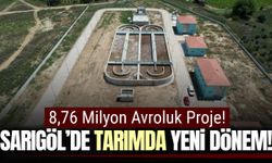 Sarıgöl’de tarımsal sulama için yeni adım! Avrupa’dan destek geldi