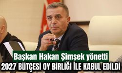Şehzadeler'de gözler 2027 bütçesindeydi! Meclisten ortak karar çıktı