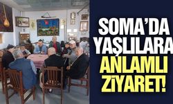 Soma Müftülüğü'nden gönüllere dokunan ziyaret!