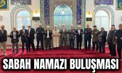 Soma'da Sabah Namazında Anlamlı Buluşma!