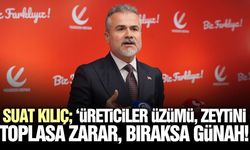 Suat Kılıç’tan Tarım Çıkışı: “Çiftçi Toprağından Uzaklaşıyor”