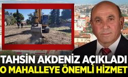 Tahsin Akdeniz müjdeyi verdi: Çalışmalar başladı