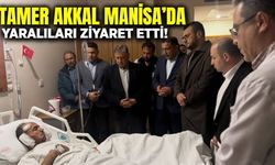 Tamer Akkal Soma'da yaralı madencileri ziyaret etti!