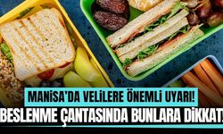 Manisa'da uzmanı anlattı: Çocukların beslenme çantası nasıl olmalı?