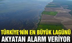 Türkiye'nin en büyük lagününde tehlike çanları çalıyor