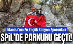 Türkiye’nin en genç kanyon sporcuları Spil Dağı’nda!