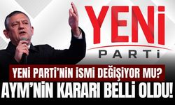 AYM, Yeni Parti için kararını verdi!