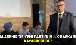 YENİ Parti’nin Alaşehir’deki ilk ilçe başkanı Mehmet Kayacık oldu