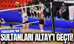 Yunusemre’nin sultanları sahasında fırtına gibi esti!