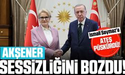 Meral Akşener İsmail Saymaz'a ateş püskürdü!