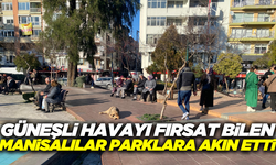 Güneş yüzünü gösterdi, Manisalılar sokaklara döküldü