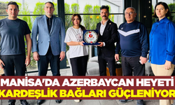 Azerbaycan'dan Kardeş Şehir Şirvan'ın Hastane Başhekimi Manisa'da Ziyarette