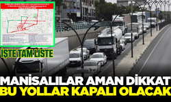 Manisa'da hafta sonu trafiğe çıkacak kişilere uyarı yapıldı