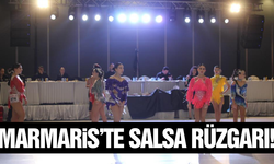 Marmaris salsa rüzgarı esti: Türkiye'nin dört bir yanından dansçılar buluştu
