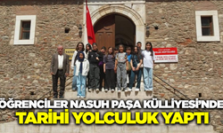 Nasuh Paşa Külliyesi gençlerin ilgi odağı oldu