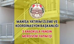 MANİSA YİKOB - 3 ADET YANGIN MERDİVENİ YAPILACAK
