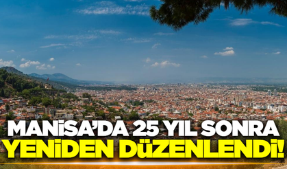 Kırkağaç'ta 25 yıl aradan sonra yeniden yapıldı!
