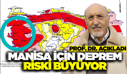 Manisa'da deprem riski büyüyor