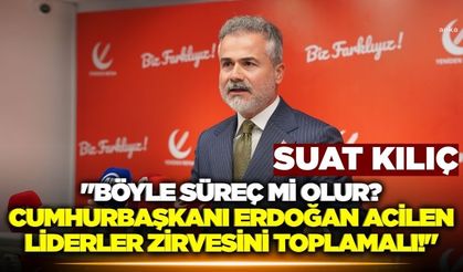 Suat Kılıç basına önemli açıklamalar yaptı
