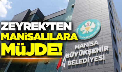 Ferdi Zeyrek duyurdu: Manisa'da 3 yeni proje hayata geçiyor!