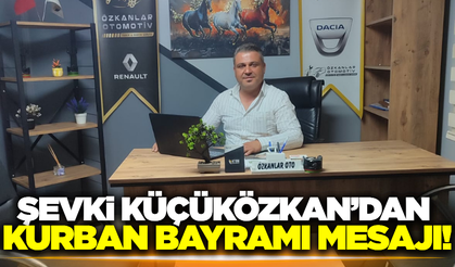 Esnaf ve Sanatkarlar Odası Başkan Adayı Küçüközkan'dan Kurban Bayramı mesajı!