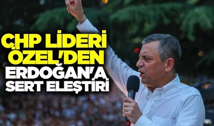 Özgür Özel, "Erdoğan ise kendine bir çıkış yolu arıyor"