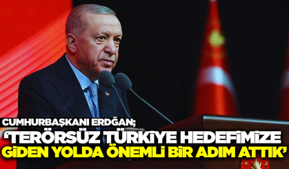 Cumhurbaşkanı Erdoğan'dan 'silah bırakma' mesajı!
