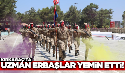 Kırkağaç'ta yemin töreni heyecanı!