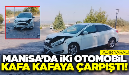 Manisa'da Feci Kaza: 1 Kişi Ağır Yaralı