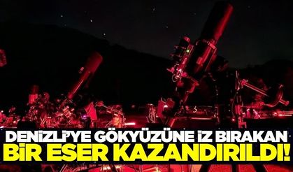 Bilim ve Tarihi Buluşturan Eser: Beyağaç'ta 'Gökyüzü Anıtı' Büyük İlgi Gördü