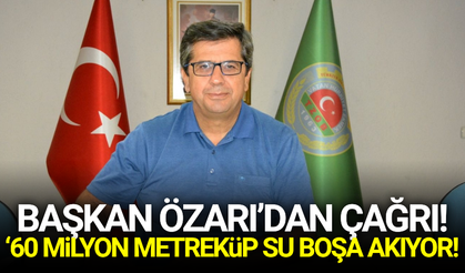 Kırkağaç'ta 60 Milyon Metreküp Su Boşa Akıyor!