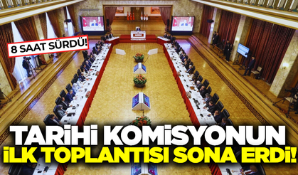Tarihi komisyonun Meclis'teki ilk toplantısı sona erdi