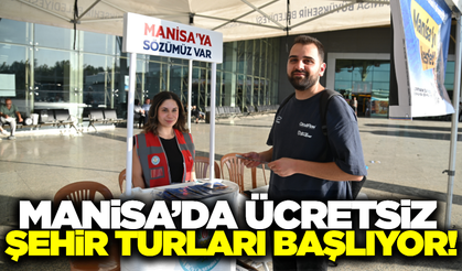 Bu fırsat kaçmaz: Manisa'da ücretsiz şehir turları başlıyor!