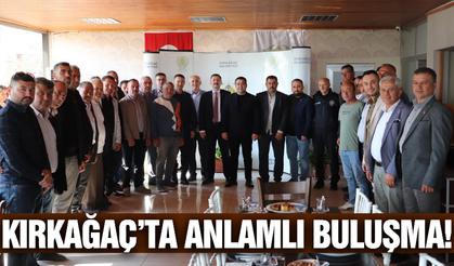 Kırkağaç Belediyesi muhtarları unutmadı!