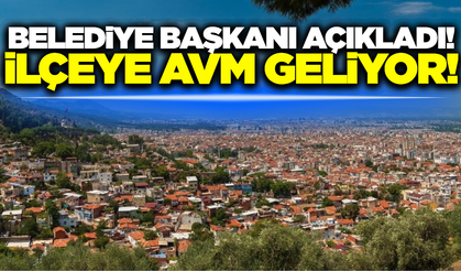 Manisa'nın ilçesine modern AVM yapılıyor!
