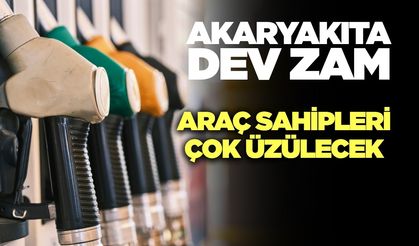 Akaryakıta dev zam kapıda!