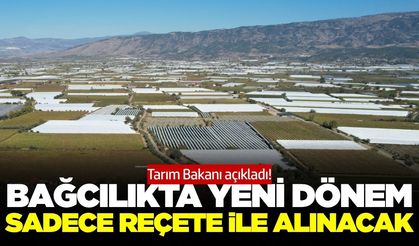 Bakan Yumaklı açıkladı: Üzüm üretiminde yeni dönem
