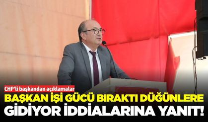 CHP'li Başkan çıkan dedikodulara cevap verdi!