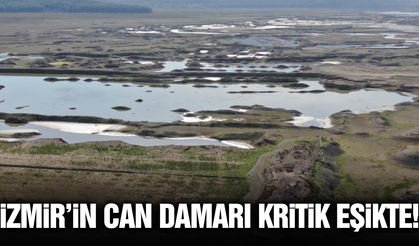 İzmir'de kuraklık alarmı! Su seviyesi geçen yıla göre 10 kat geriledi