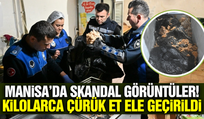 Manisa'da skandal: Kilolarca çürük tavuk etine el konuldu