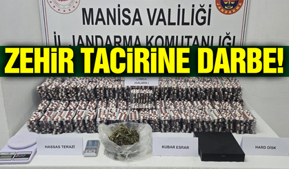 Manisa'da Uyuşturucu Operasyonu: 18 Binden Fazla Sentetik Hap Ele Geçirildi
