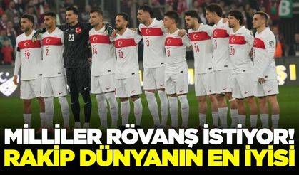 Milli Takım Dünya Kupası yolunda: Rakip İspanya