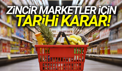 Gözler Bakanlığa çevrildi: Zincir marketler için tarihi karar!