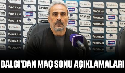 Manisa FK, teknik patronu Dalcı'dan maç sonu açıklamaları