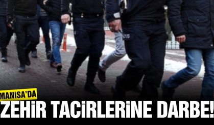 Manisa'da dahil 65 ilde zehir tacirlerine operasyon!