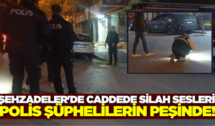 Manisa'da otomobilden havaya ateş açan şüpheliler için çalışma başlatıldı