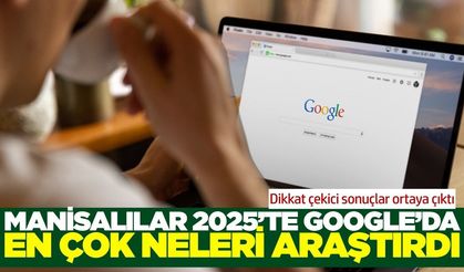 Manisalılar 2025’te en çok neleri araştırdı?